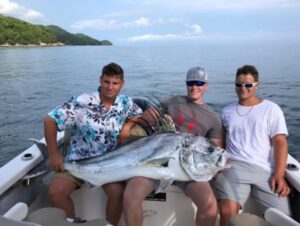 catching roosterfish in puerto vallarta