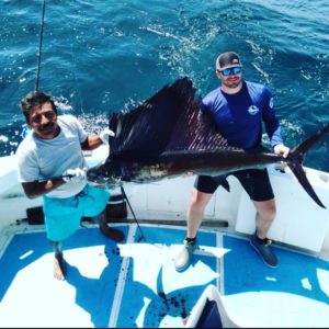 sailfish in Nuevo Vallarta Mexico