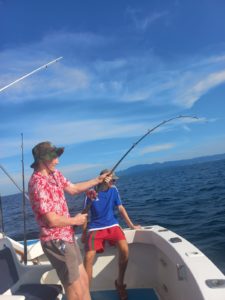 nuevo vallarta fishing in the bay