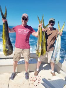 catching dorados in Nuevo Vallarta